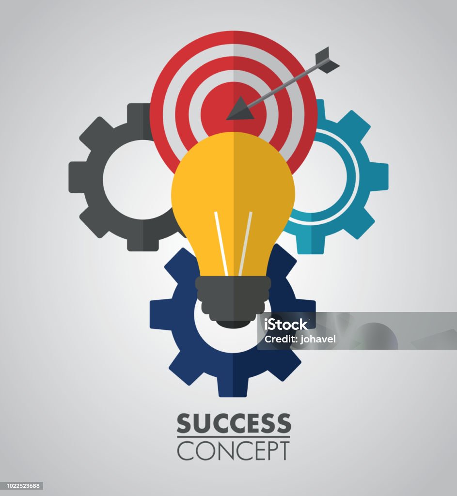 Success Card Frame Vector Success Concept Card Stock Illustration - Download Image Now ...