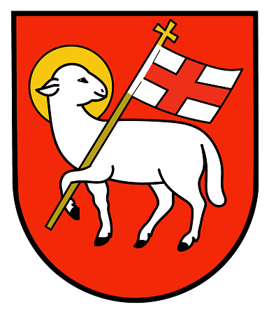 Coat of arms of the Italian city Bressanone - Italy.