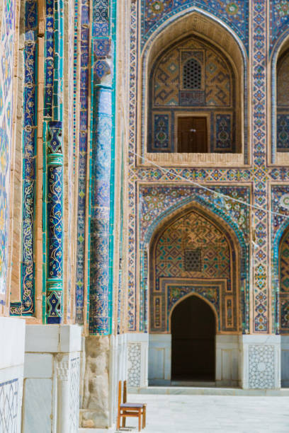 istock Tilya Kori Madrasah in Samarkand 1022546820