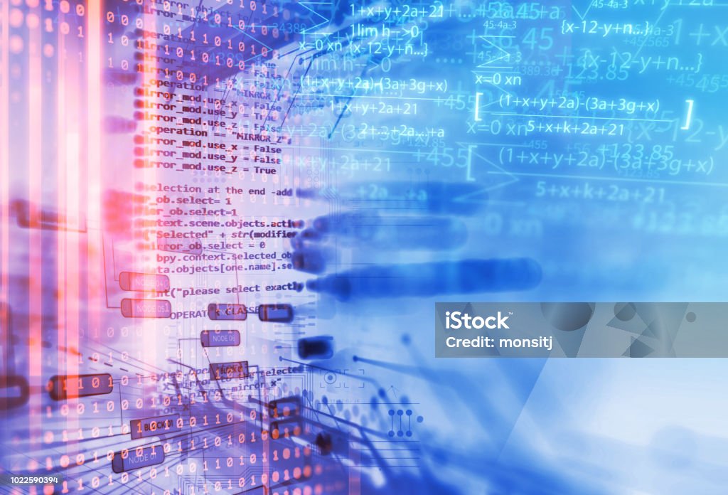 Programming Code Abstract Technology Background Of Software Developer ...