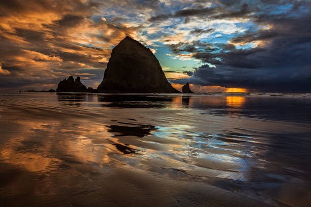 istock Clearing Storm on the Beach 1022594728