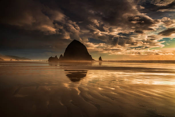 istock Clearing Storm on the Beach 1022594734
