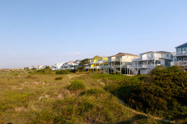 istock Luxury beach rentals on the Atlantic Ocean 1022594740