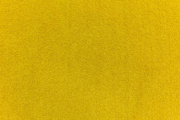 yellow Coir natural fiber doormat texture for background