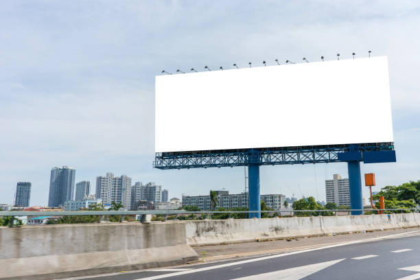 istock billboard blank on road in city for advertising background 1022607922