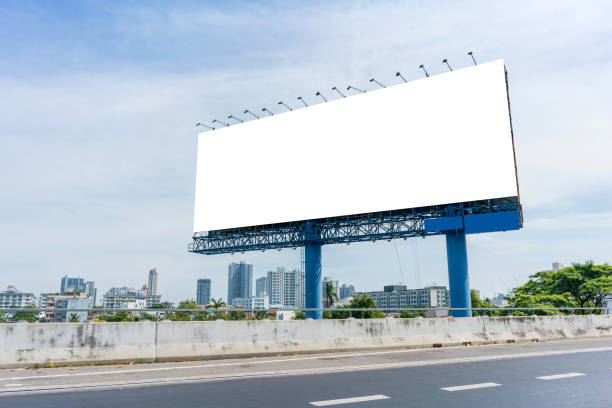 istock billboard blank on road in city for advertising background 1022607934