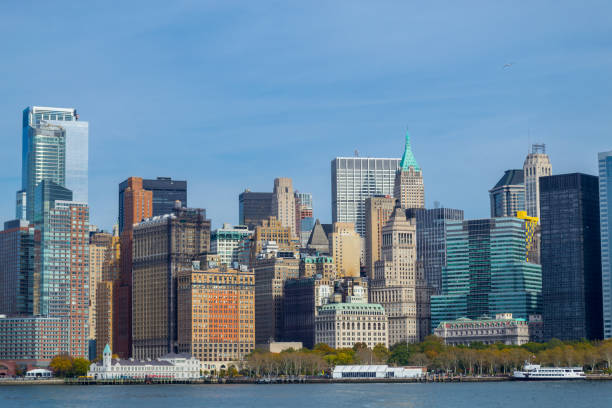 istock NYC financial district from a ferry 1022617706