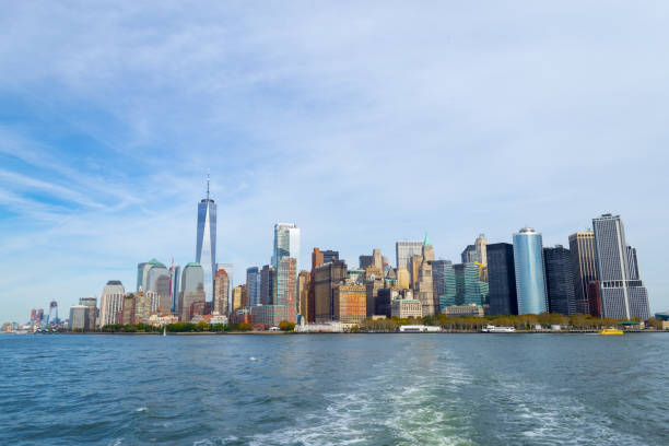 istock NYC financial district from a ferry 1022617776