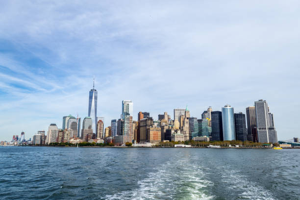 istock NYC financial district from a ferry 1022617806