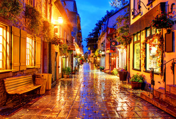 istock Autumn in Quebec City 1022628640