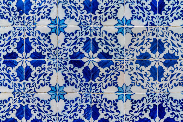 istock Colorful Portuguese Tiles - Azulejos 1022632884