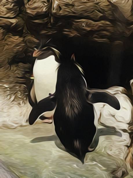 istock Penguin Painting 1022633058