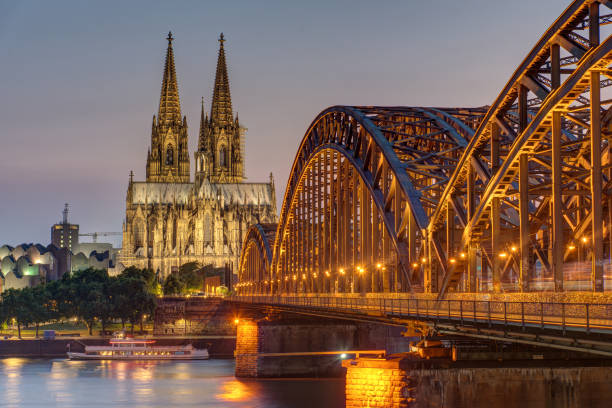 istock The imposing cathedral of Cologne at dusk 1022635362