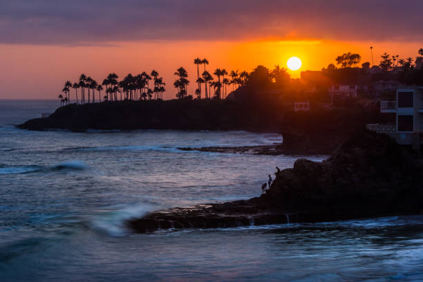 istock Colorful Laguna Beach Sunset 1022641620