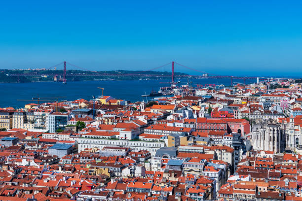 istock Lisbon, Portugal Cityscape and Skyline 1022652004