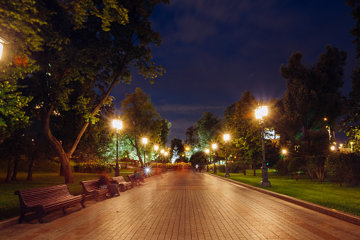 park by night