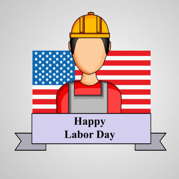 istock illustration of USA Labor Day background 1022670390