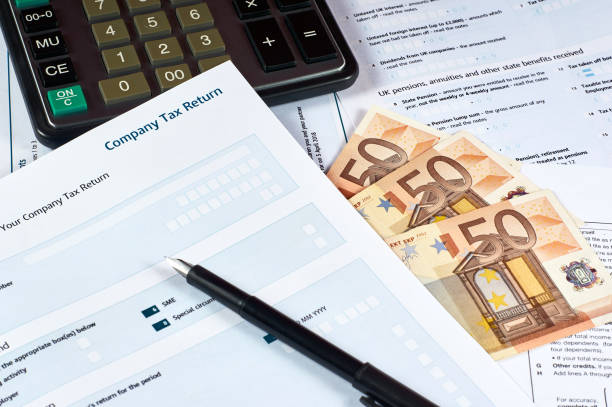 istock company tax return form 1022727066