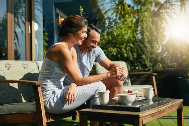 Breakfast in the backyard? Now that's fine dining of its own