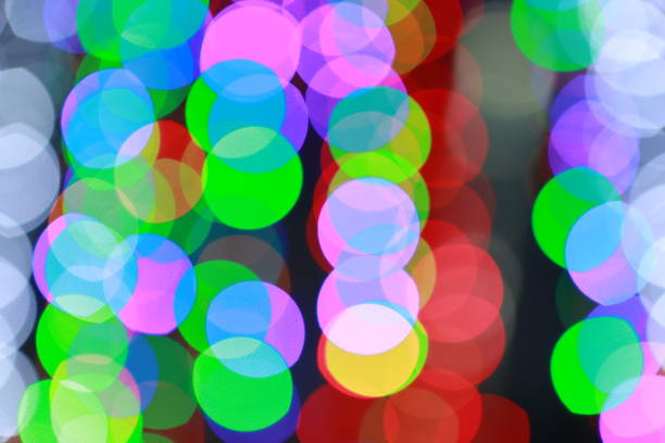 istock Abstract colorful bokeh lights background. 1022738026