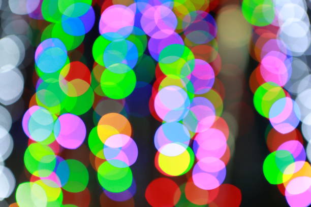 istock Abstract colorful bokeh lights background. 1022738262