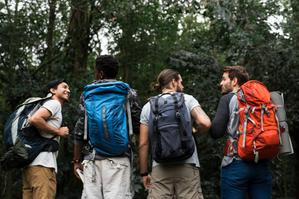 istock Trekking together in a forest 1022739186