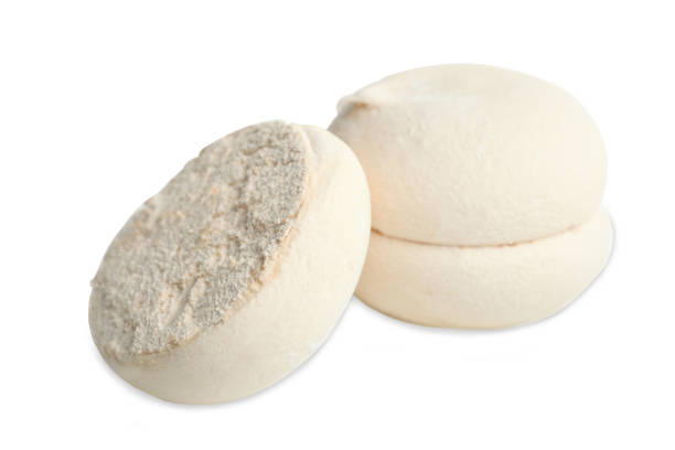 istock White marshmallows with taste of latte 1022745804