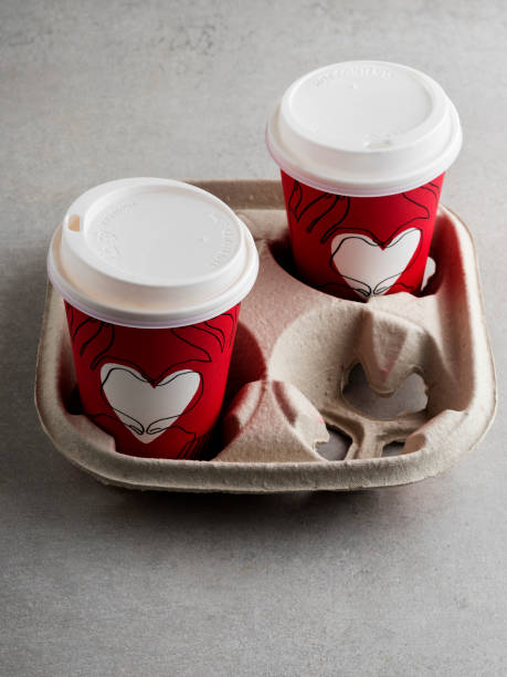 Take Away Coffee Cup and Cardboard Holder,cup Coffee , Cup, Take Out Food, Paper Coffee Cup, Coffee Cup,holder cup disposable cup paper insulation stock pictures, royalty-free photos & images
