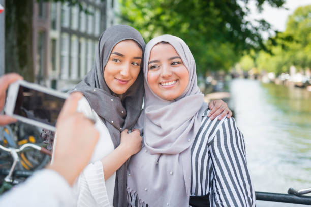 istock Good friends in Hijab 1022750972