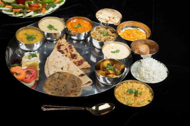 istock Rajasthani Maharaja Thaali, Pune, India 1022775390