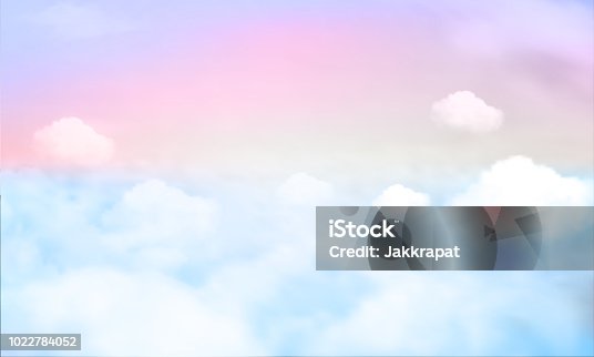 istock sky background and pastel color. EPS 10 1022784052