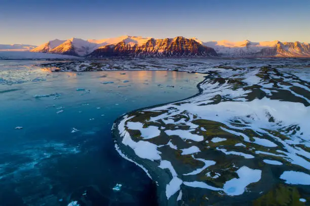 Glacier lagoon