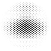 istock Abstract futuristic halftone pattern. Comic background. Dotted backdrop with circles, dots, point large scale. Design element for web banners, posters, cards, wallpapers, sites. Black and white color 1022809276