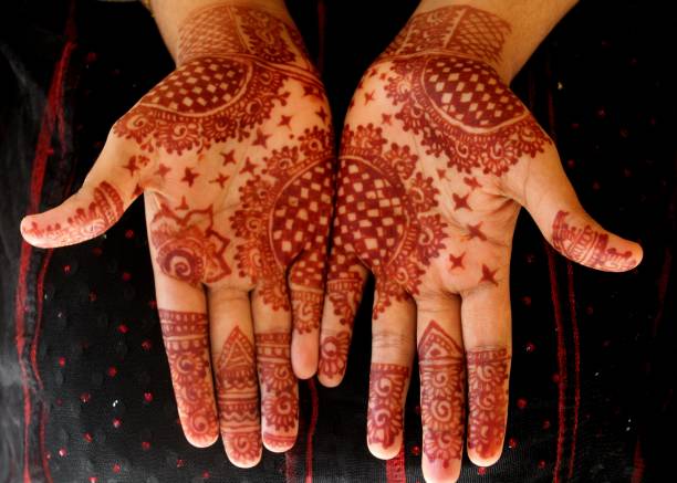 istock a beautiful, simple henna, mehndi, mehendi design 1022811540