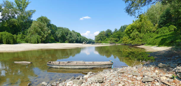 istock The river Danube on a dry, summer day 1022813070