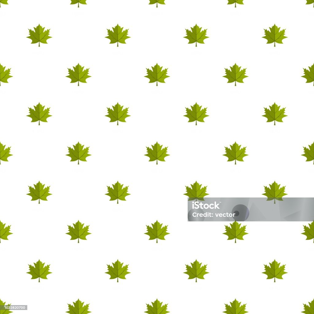 Maple Design Maple Leaf Pattern Seamless Stock Illustration - Download Image Now ...