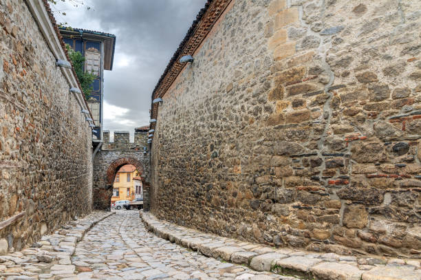 istock Old town city wall Plovdiv 1022824904