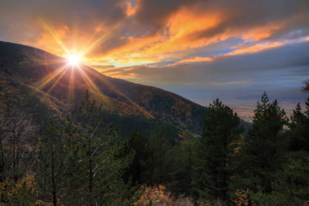istock Autumn sunset Bulgaria Rila mountains 1022825072