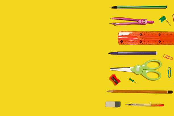 istock row of school stationary 1022841004