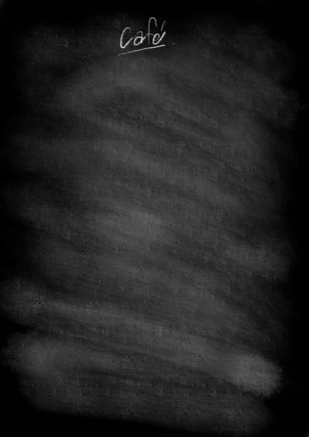 istock mockup of chalk board vertical background texture for restaurant or coffee cafe 1022845124