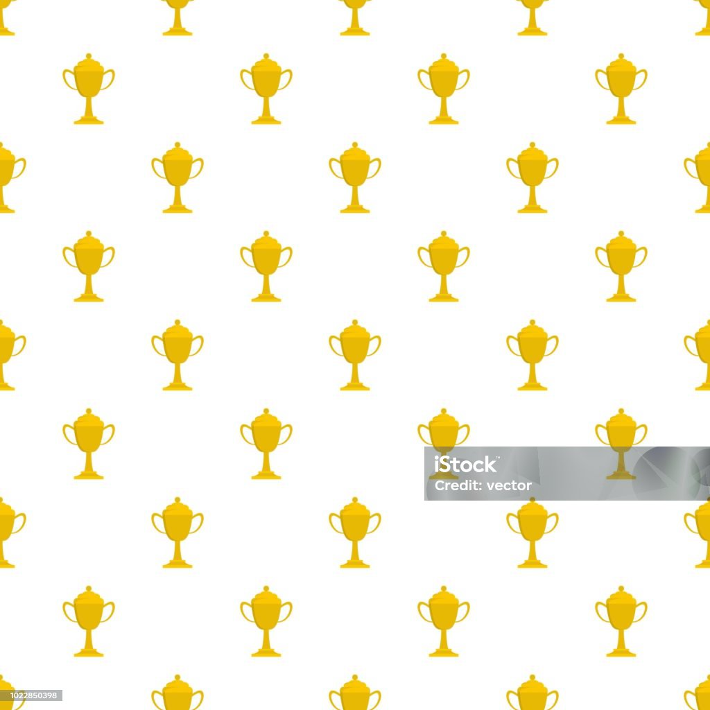 Awarded Pattern Cup Award Pattern Seamless Stock Illustration - Download Image Now ...