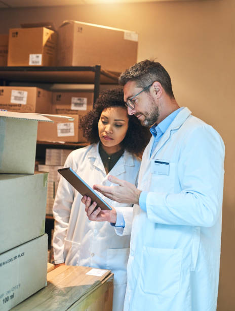 istock An organised pharmacy takes an organised team 1022854326