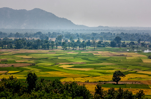 A landscape of Ajodhya Hills, Purulia