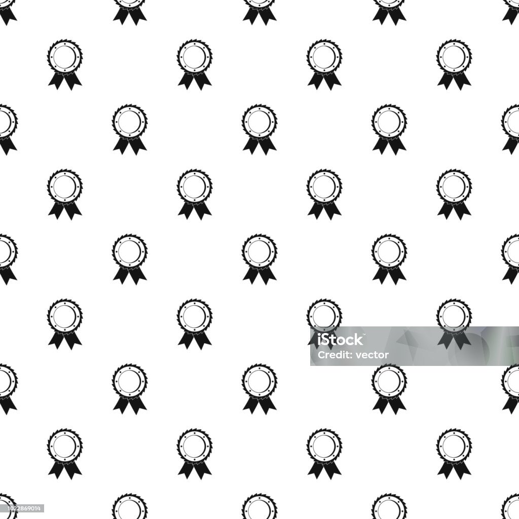 Awarded Pattern Award Pattern Vector Seamless Stock Illustration - Download Image Now ...