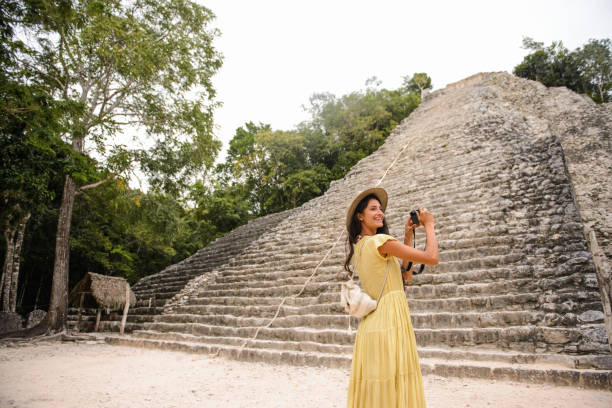 istock Beautiful tourist woman. 1022876968
