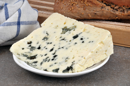 Roquefort on a plate