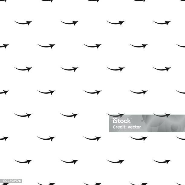 Arrow Pattern Repeated Arrow Pattern Repeat Vector Stock Illustration - Download Image Now ...