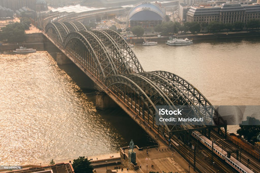 Hohenzollern Bridge. Cologne, Germany Cologne Stock Photo