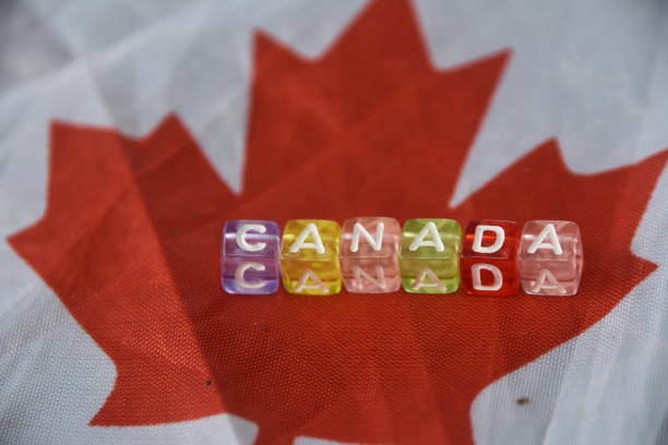 istock Word CANADA made of letter cubes 1022904212