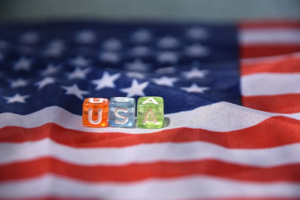 istock Word USA made of letter cubes 1022904366